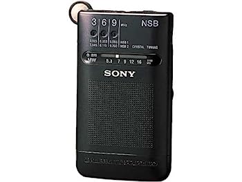 【中古】「非常に良い」ソニー ラジオNIKKEI/AMポケッタブルラジオ ICR-N10R （SONY）