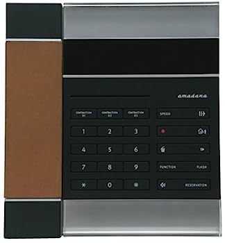 【中古】「非常に良い」amadana DT-120-B 電話機(留守録機能付きタイプ) ブラック|オマツリライフ別館