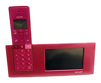 【中古】「非常に良い」シャープ 電話機 インテリアホン JD-4C2CL-P [ピンク系]