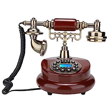 【中古】「非常に良い」レトロ電話機 VBESTLIFE FSK/DTMF電話番号表示 発信者番号のチェック ヴィンテージアンティーク電話 ワンボタンリダイヤルヨーロッパ風電話
