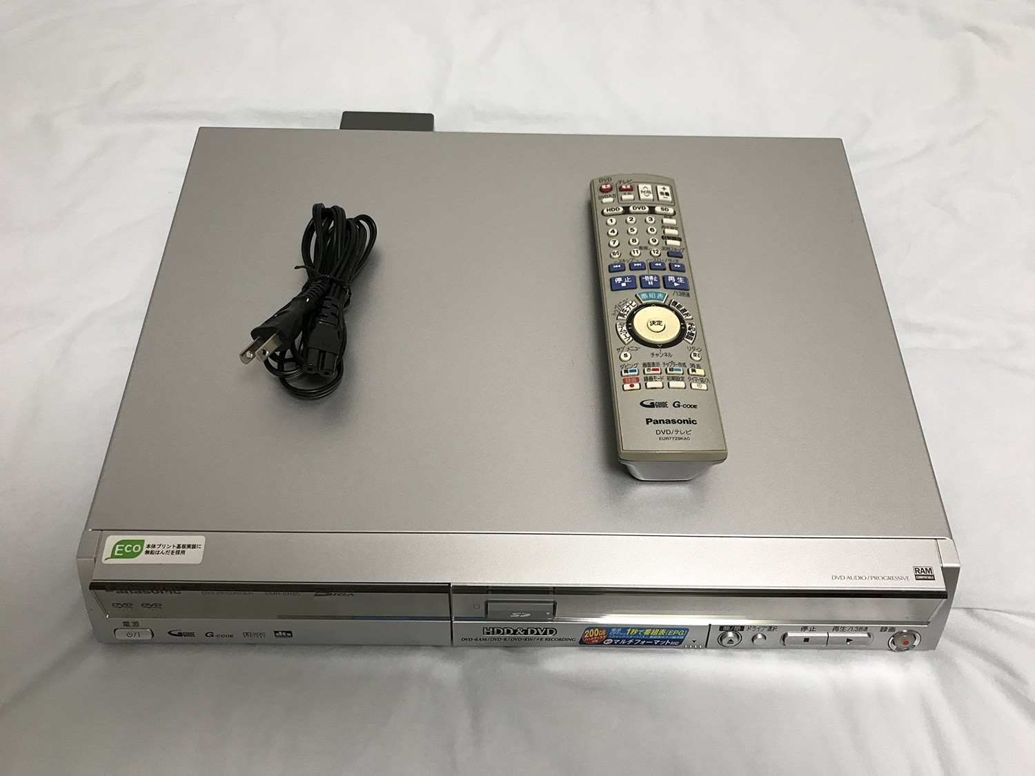 【中古】「非常に良い」Panasonic DIGA DMR-EH50-S パナソニック(Panasonic) 200GB HDD内蔵DVDレコーダー|オマツリライフ別館