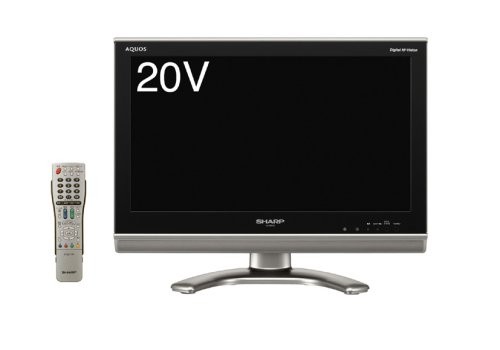 【中古】「非常に良い」シャープ 20v型 ハイビジョン シャープ(SHARP) 液晶テレビ AQUOS LC-20EX3｜オマツリライフ別館