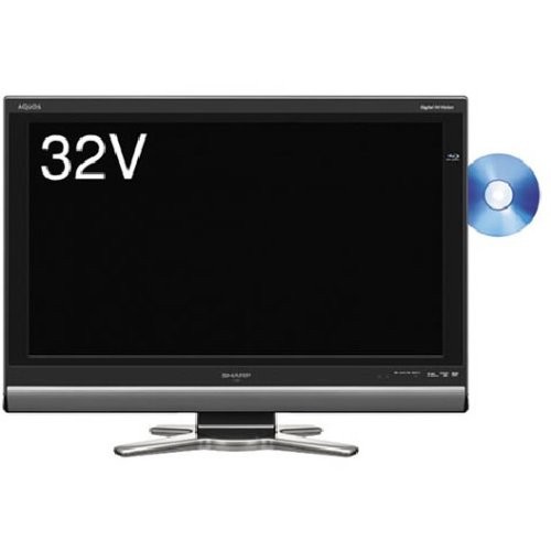 【中古】シャープ 32V型 ハイビジョン 液晶テレビ シャープ(SHARP) ブルーレイコーダー内蔵 ブラック AQUOS LC-32DX1-B|オマツリライフ別館