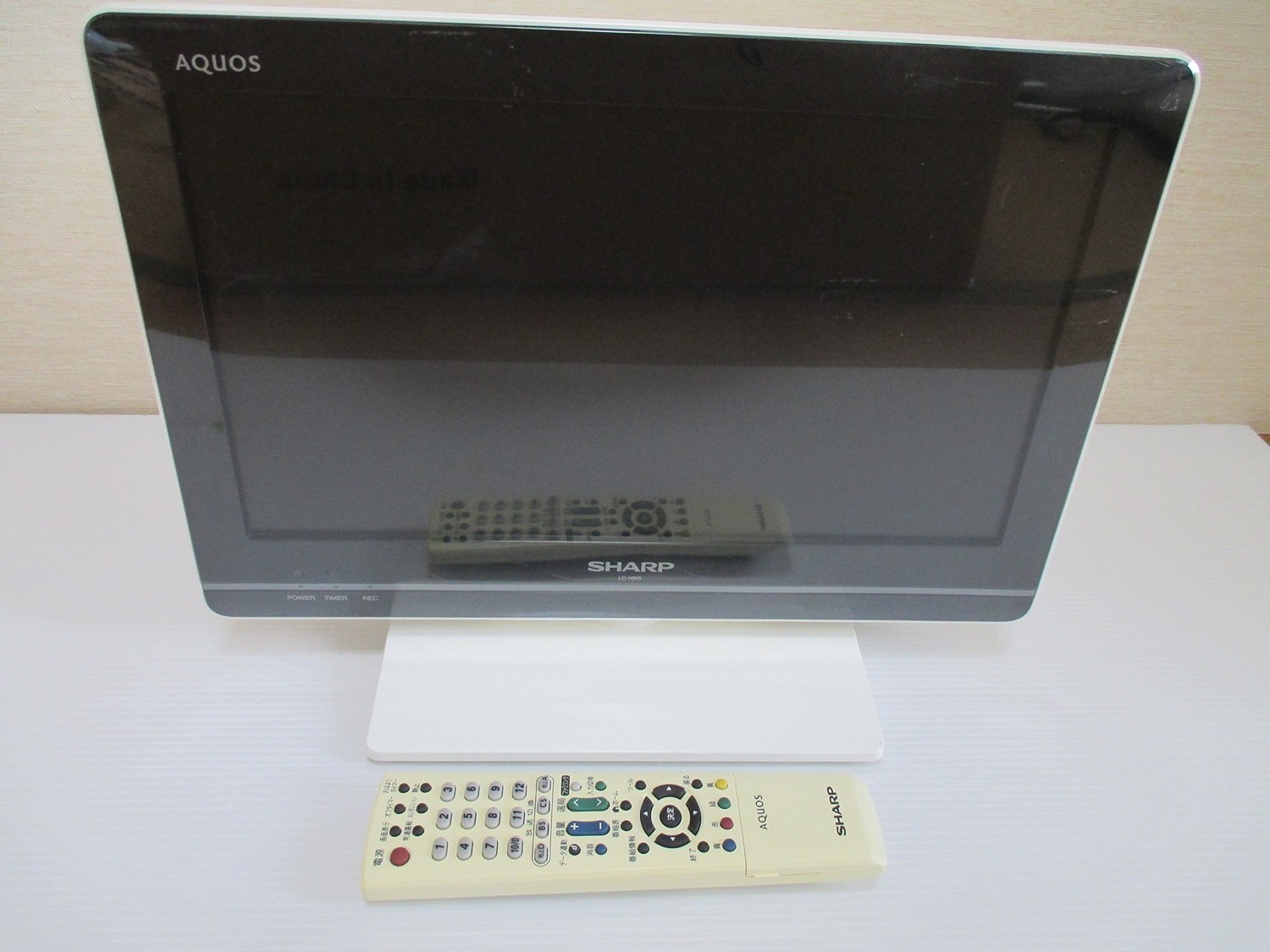 【中古】シャープ 16V型 液晶 テレビ シャープ(SHARP) AQUOS LC-16K5-W ハイビジョン 2011年モデル｜オマツリライフ別館