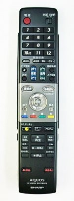 【中古】「非常に良い」シャープ DVD シャープ(SHARP) DV-ACW72、DV-ACW75、DV-ACW80用リモコン送信機 0046380187｜オマツリライフ別館