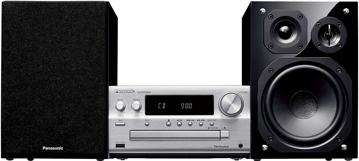 【中古】「ほぼ新品」パナソニック CDステレオシステム Bluetooth対応 ハイレゾ音源対応 Tuned パナソニック(Panasonic) by Technics シルバー SC-PMX900-S｜オマツリライフ別館