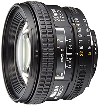 【中古】「人並み外れたに好いたらしい」Nikon 単興味の中心水晶体 Ai AF Nikkor 20粍 f/2.8D フルサイズ相応う