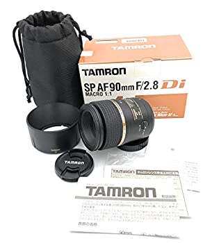 【中古】TAMRON 単焦点マクロレンズ SP AF90mm F2.8 Di MACRO 1:1 ニコン用 フルサイズ対応 272ENII｜オマツリライフ別館 30,003円