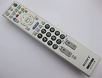 【中古】「ほぼ新品」SONY 純然たるテレビ受像機遠隔操作 RM-JD017W