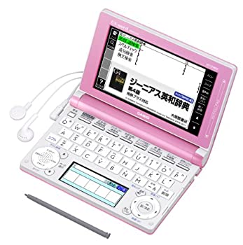 【中古】カシオ計算機 電子辞書 EX-word XD-D4850 (150コンテンツ/高校生モデル/ライトピンク) XD-D4850PK｜オマツリライフ別館