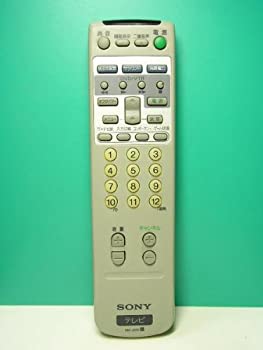 【中古】「非常に良い」SONY テレビリモコン RM-J252｜オマツリライフ別館