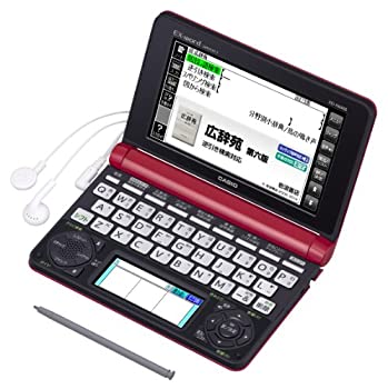 【中古】「人並み外れたに似つかわしい」カシオ 陰電子字引き エクスワード 生きて行く・人文科学模範例 XD-N6500RD 赤いこと