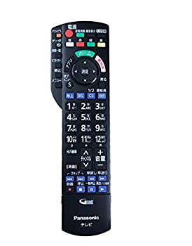 【中古】「未当て嵌める品」パナソニック 完全無欠テレビ受像機用遠隔操作 N2QAYB001016