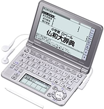 【中古】CASIO Ex-word 陰電子字引き XD-GF7250 声音相応う 57コンテンツ フランス語真似形 5.7型液晶クイック調色板付き添い人