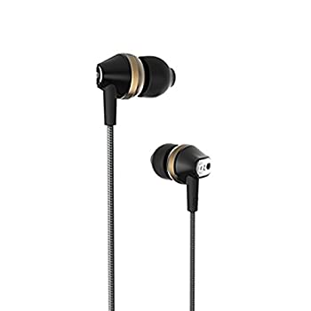 【中古】「ほぼ新品」Dynamic Motion バランスドダイナミック密閉型カナルイヤホン ピアノブラック/ローズゴールド DM100