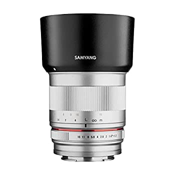【中古】「人並み外れたに好いたらしい」SAMYANG 単興味の中心水晶体 50粍 F1.2 AS UMC CS しろがね色 ソニー αE用 APS-C用