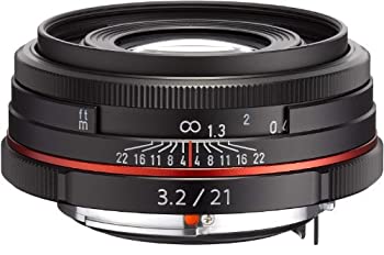 【中古】「ほぼ新品」PENTAX Limited lens-thin wide-angle single focus lens 固定ディスク PENTAX-DA21mmF3.2AL Limited Black K mount APS-C size 21410 [並行輸入品]