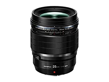 【中古】「ほぼ新品」OLYMPUS 単興味の中心水晶体 ED 25粍 F1.2 防塵防滴耐低温 マイクロフォーサーズ用 M.ZUIKO DIGITAL ED 25粍 F1.2 PRO