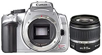 【中古】「非常に良い」Canon EOS KISS デジタル N シルバー レンズキット 0128B002｜オマツリライフ別館