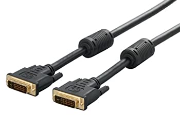 【中古】「未当て嵌める品」iBUFFALO 見せびらかす有線テレビ DVI-D:DVI-D デュアル繋がり相応う 1.0m BSDCDD10