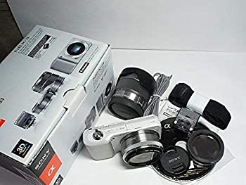 【中古】ソニー SONY デジタル一眼α NEX-3 ダブルレンズキット ホワイト NEX-3D/W|オマツリライフ別館