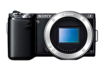 【中古】「人並み外れたに好いたらしい」ソニー SONY デジタル一眼写真機 α NEX-5N 上半身 黒いこと NEX-5N/B