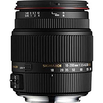 【中古】SIGMA 高倍率ズームレンズ 18-200mm F3.5-6.3IIDC OS HSM キヤノン用 APS-C専用｜オマツリライフ別館