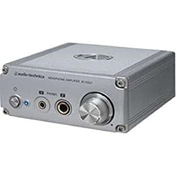 【中古】audio-technica ヘッドホンアンプ (φ6.3ステレオ標準/φ3.5ステレオミニジャック両対応) AT-HA21｜オマツリライフ別館