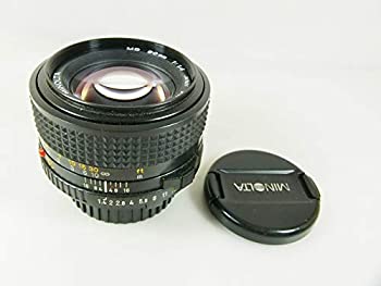【中古】「非常に良い」Minolta MF レンズ MD 50mm F1.4