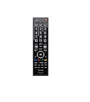 【中古】「未当て嵌める品」TOSHIBA (東芝) テレビ受像機用 純然たる遠隔操作 CT-90473