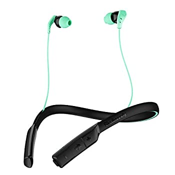 在庫限り 中古 Skullcandy Method Wireless ネックバンド式カナル型ワイヤレスイヤホン Bluetooth対応 Mint Black S2cdw K602 国内正規品 オマツリライフ別館 偉大な Erieshoresag Org