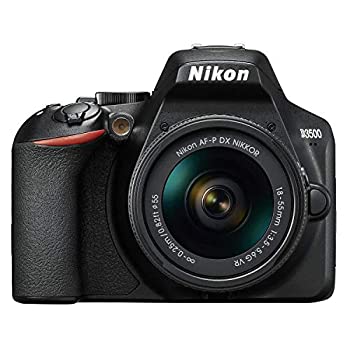 【中古】「ほぼ新品」Nikon デジタル一眼二眼レフ写真機 D3500 AF-P 18-55 VR 水晶体一揃いの道具 D3500LK