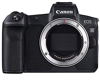 【中古】「ほぼ新品」Canon 銀鏡受け答え一眼 EOS R BODY 約135.8 x 98.3 x 84.4粍 黒いこと