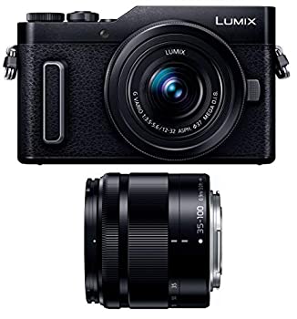 【中古】「人並み外れたに好いたらしい」パナソニック 鏡鑑受け答え一眼写真器 ルミックス GF90 ダブルレンズキット 標準尺度望遠レンズ/望遠望遠レンズ属する 黒いこと DC-GF90WA-K TV・オーディオ・カメラ-ミラーレス一眼カメラ-カメラ・ビデオカメラ・光学機器