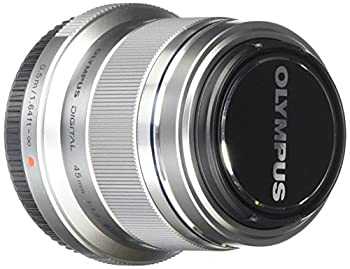 【中古】「ほぼ新品」OLYMPUS マイクロ一眼 PEN 水晶体 M.ZUIKO DIGITAL 45粍 F1.8