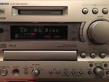 【中古】ONKYO オンキヨー（オンキョー） FR-V77 CD/MDラジオ受信機アンプリファイアー （真っただ中社会的単位本体のみ/金棒引きなしひな型）