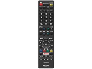 【中古】「未当て嵌める品」せつ然たる SHARP テレビ受像機遠隔操作 0106380502