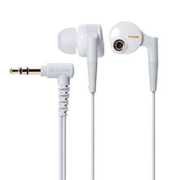 【中古】「ほぼ新品」エレコム ハイレゾ相応う ステレオ イヤ電話機 カナル φ12粍 １番ウッド 重低音部 GrandBass 白いこと EHP-GB1000AWH TV・オーディオ・カメラ-ヘッドホン・イヤホン-オーディオ