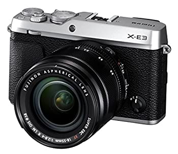 【中古】「非常に良い」FUJIFILM ミラーレス一眼カメラ X-E3レンズキットシルバー X-E3LK-S
