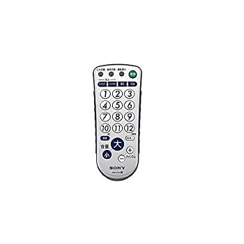 【中古】「未当て嵌める品」ソニー SONY テレビ受像機遠隔操作 RM-PZ3D : 防滴相応う しろがね色 RM-PZ3D S