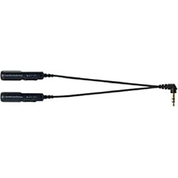 【中古】「非常に良い」audio-technica ボリューム付きヘッドホン分配コード AT351L