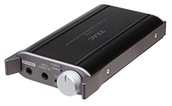 【中古】「非常に良い」TEAC ポータブルヘッドホンアンプ DAC搭載 ハイレゾ音源対応 ブラック HA-P50-B