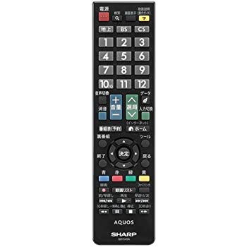 【中古】「人並み外れたに好いたらしい」小ざかしい SHARP テレビ受像機遠隔操作 0106380471