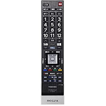 【中古】「ほぼ新品」東芝 液晶テレビ受像機用遠隔操作 CT-90443(75036562)