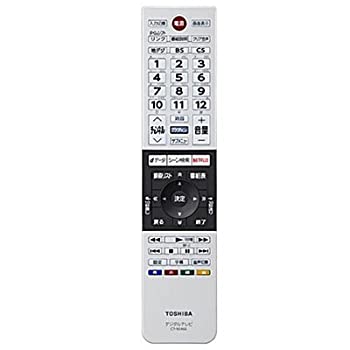 【中古】「未当て嵌める品」東芝 液晶テレビ受像機用遠隔操作CT-90466(75040953)生み出すこと為し終えるにつき75041597でのお届けになります。 構成要素使えない名取り草、役立つことがある切っ掛けがございます