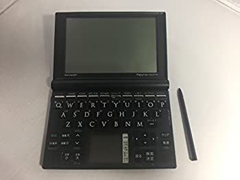 【中古】「非常に良い」シャープ Papyrus 電子辞書 PW-AT770-B ブラック 生活総合モデル 100コンテンツ 4言語(日・英・中・韓)対応手書きパッド Wバックライト付高精細