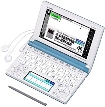 【中古】CASIO Ex-word 電子辞書 一般・総合モデル(ビジネス) XD-B8600 ターコイズブルー XD-B8600BU|オマツリライフ別館