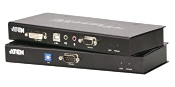 【中古】「非常に良い」DVIシングルリンク対応USBコンソール延長器 CE600