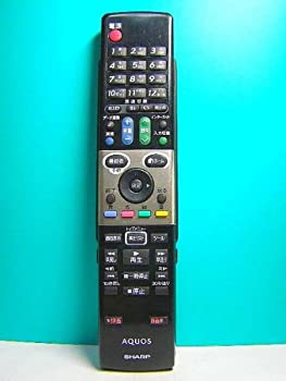 【中古】「非常に良い」シャープ テレビリモコン GA807WJSA