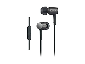 【中古】「非常に良い」ソニー SONY イヤホン h.ear in MDR-EX750AP : ハイレゾ対応 カナル型 リモコン・マイク付き チャコールブラック MDR-EX750AP B|オマツリライフ別館